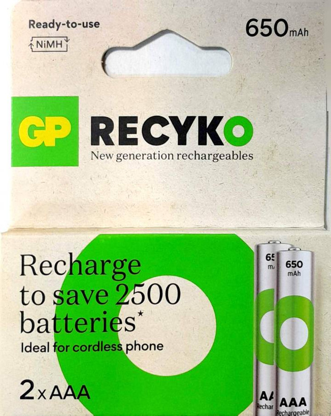 باتری شارژی GP RECYKO - فروشگاه نیک لایت