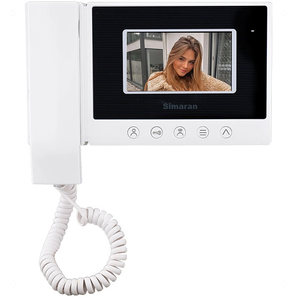 مانیتور4.3 اینچ ایفون تصویری سیماران43HS - فروشگاه نیک لایت