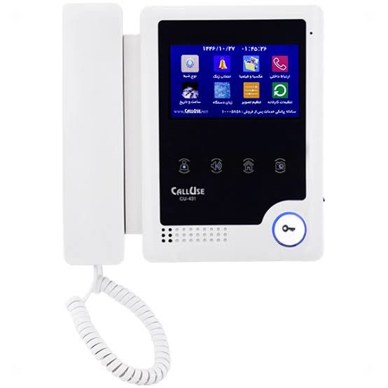 مانیتور ایفون تصویری کالیوز مدل CU-433HD - فروشگاه نیک لایت