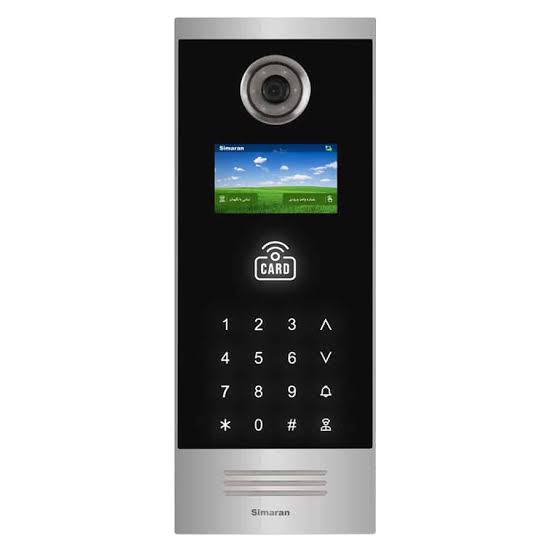 پنل کدینگ شستی 4.3 اینچ ایفون تصویری سیماران - فروشگاه نیک لایت