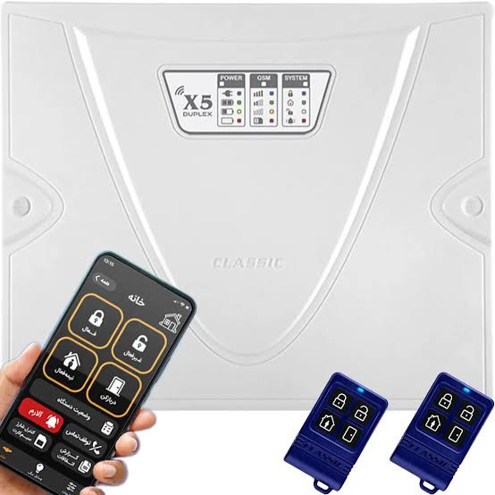 دستگاه مرکزی اعلام سرقت یکپارچه دزدگیر کلاسیک مدل X5 DUPLEX - فروشگاه نیک لایت