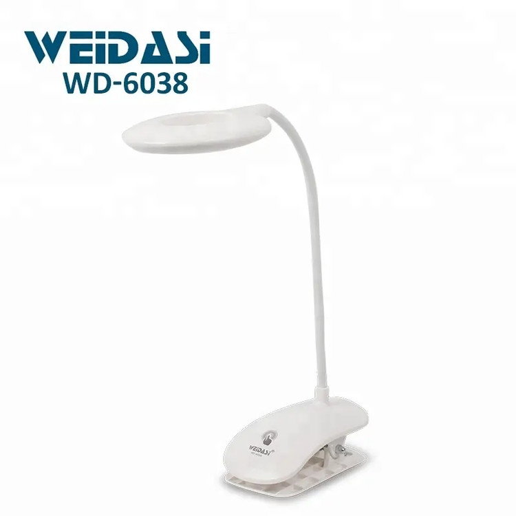 چراغ مطالعه گیرهای لمسی Weidasi WD-6038 - فروشگاه نیک لایت
