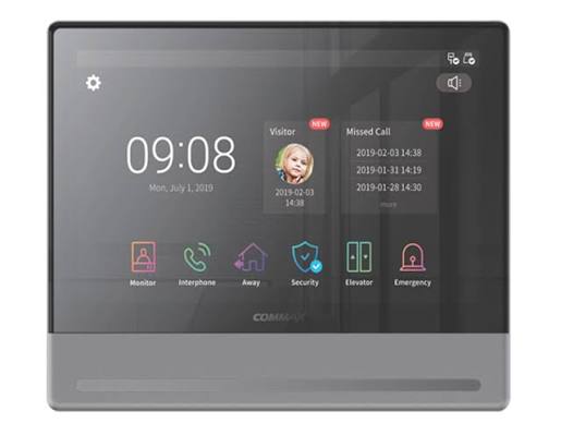 مانیتور 7 اینچ تحت شبکه  WIFIایفون تصویری کوماکسCIP-710QP - نیک لایت