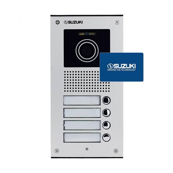 پنل 4 واحدی  کارتی ایفون تصویری سوزوکی سری U